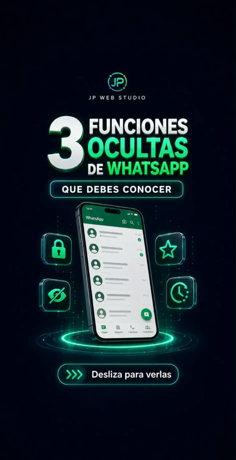 Tres funciones útiles de WhatsApp