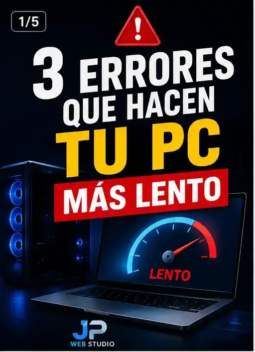 Tres errores que hacen que un PC funcione más lento